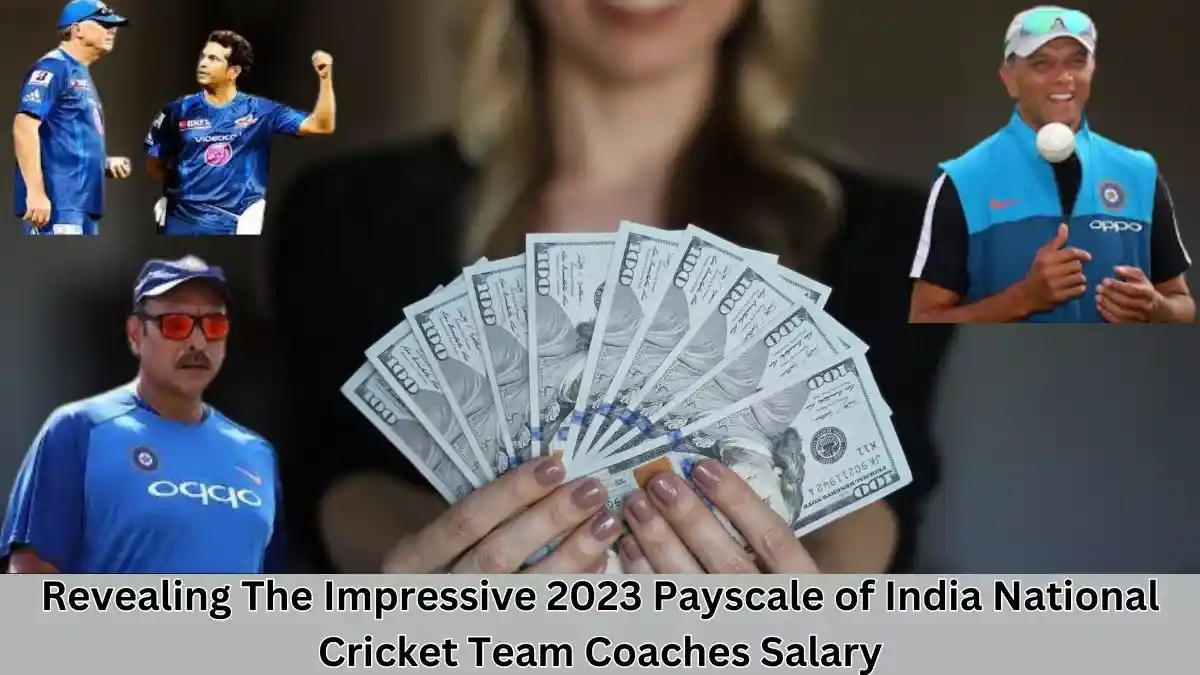 Revealing The Impressive 2023 Payscale of India National Cricket Team Coaches Salary