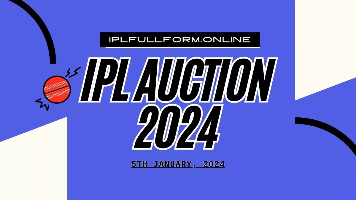IPL Auction 2024 Full List of Hidden Players with Amazing Price